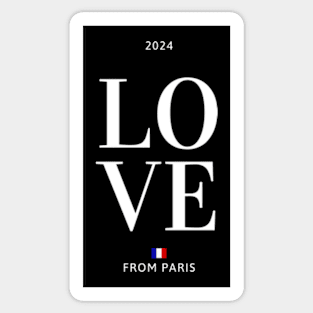 Love from Paris 2024 Sticker